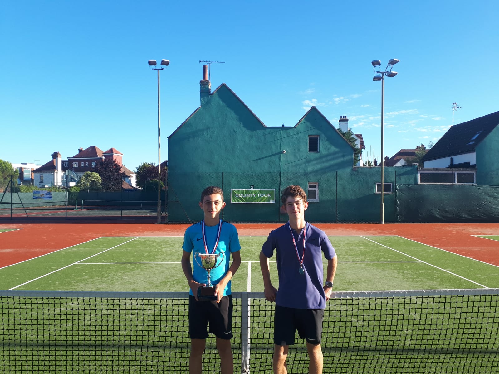 Anthony wins 3 titles at the Westcliff Lawn Tennis Club Summer Open